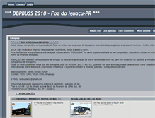 Tablet Screenshot of dbpbuss.com.br